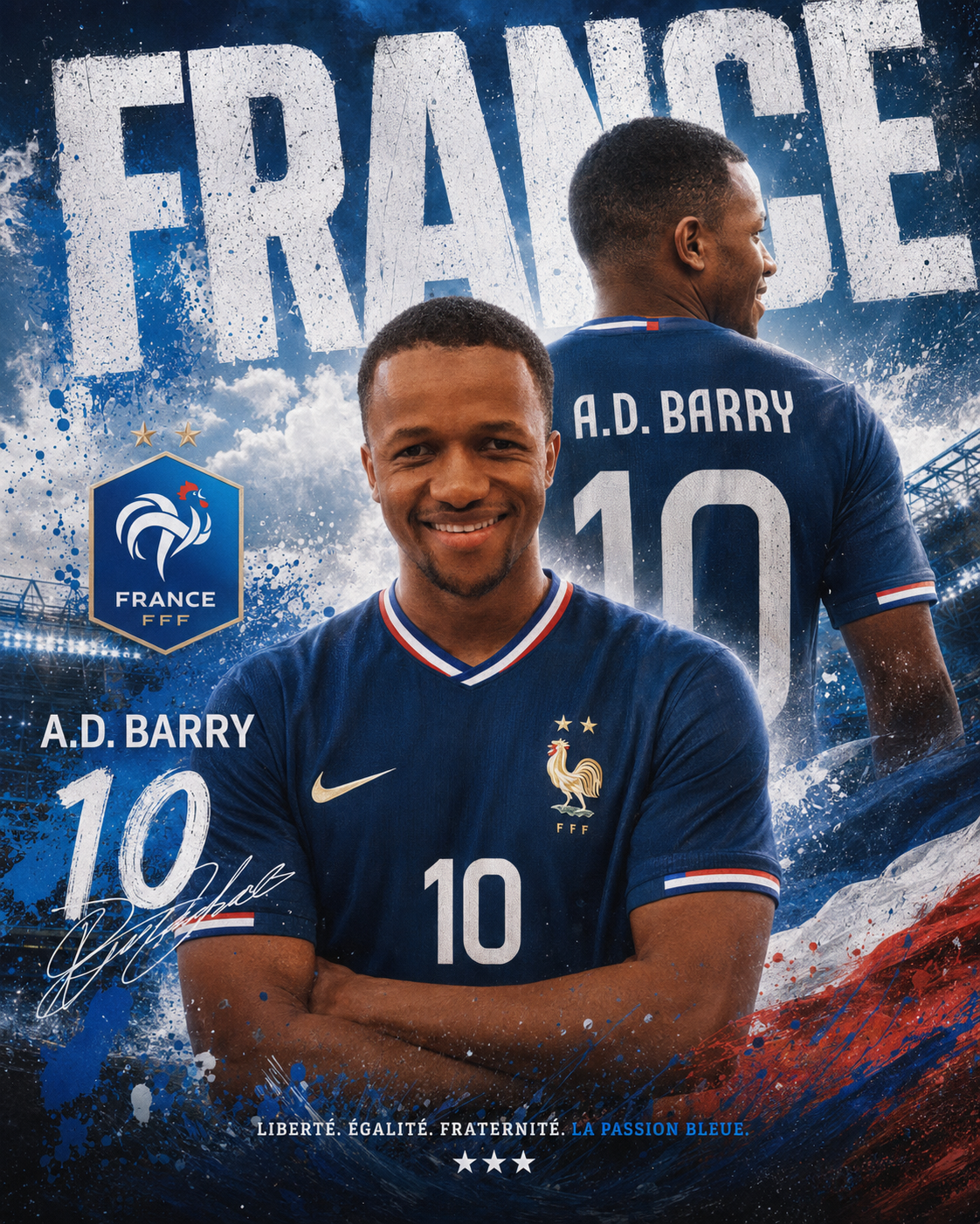 France jersey Poster