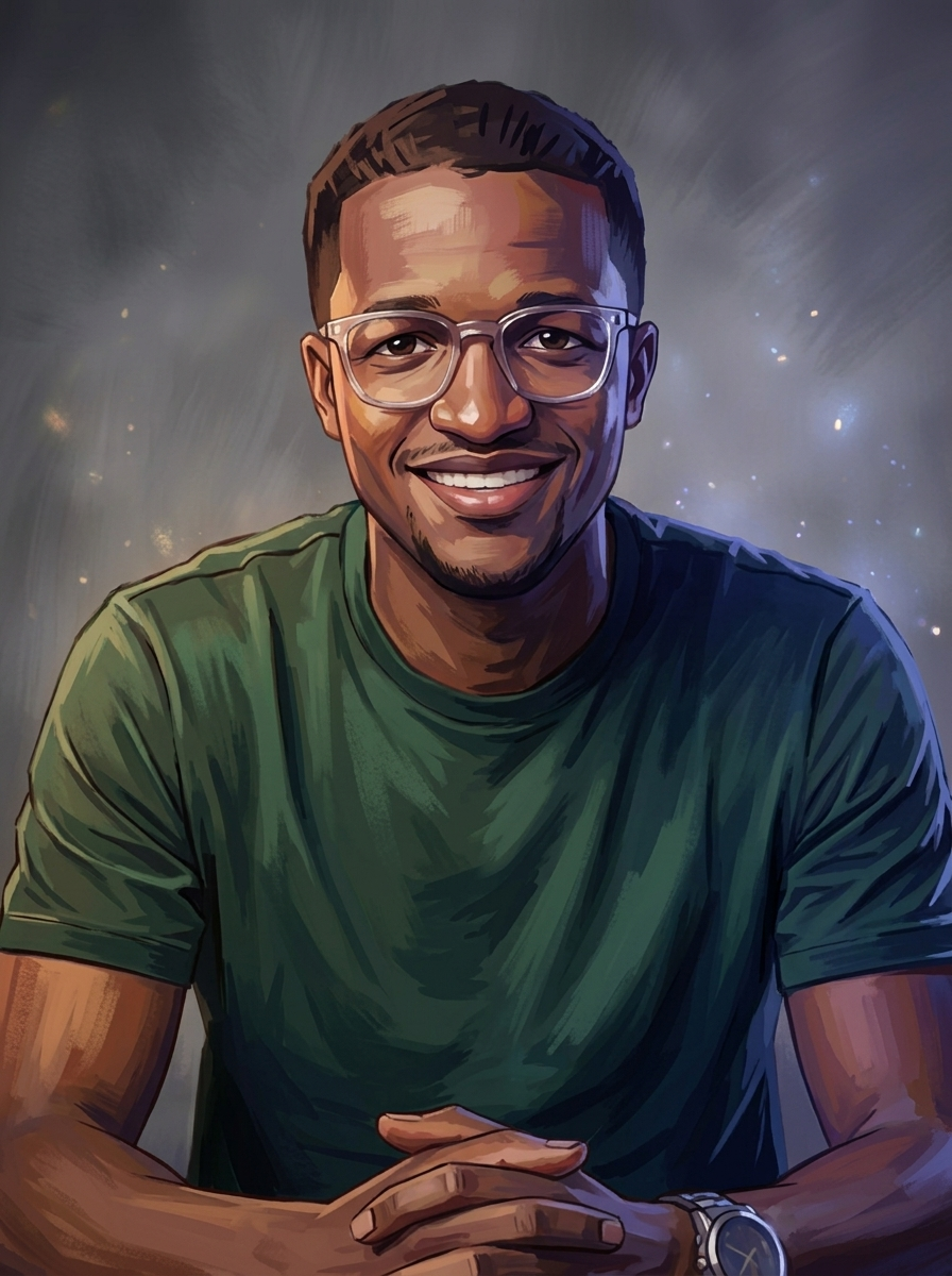 Frame inspired by the painterly style of Arcane