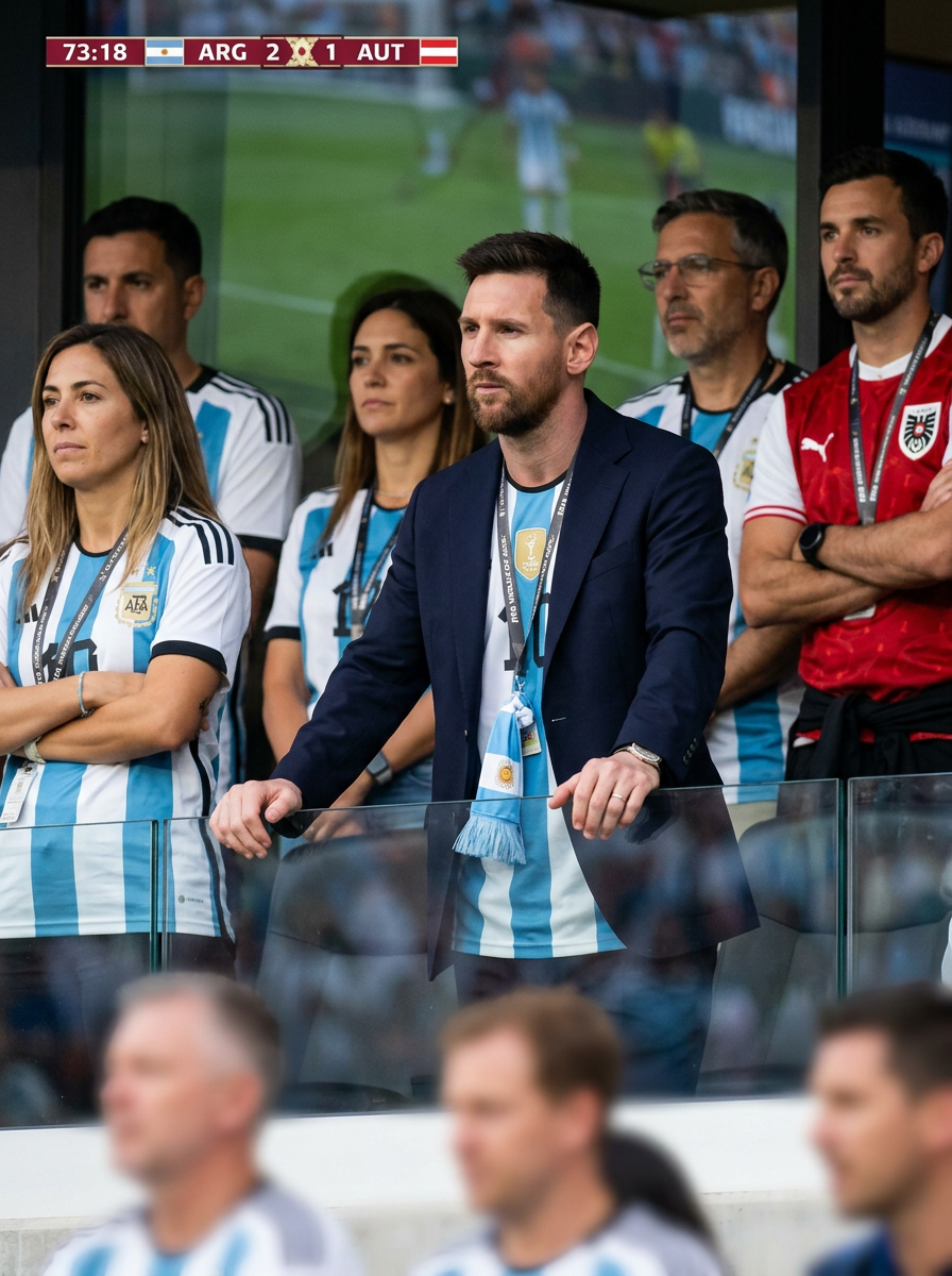 Caught on Live TV FIFA Messi