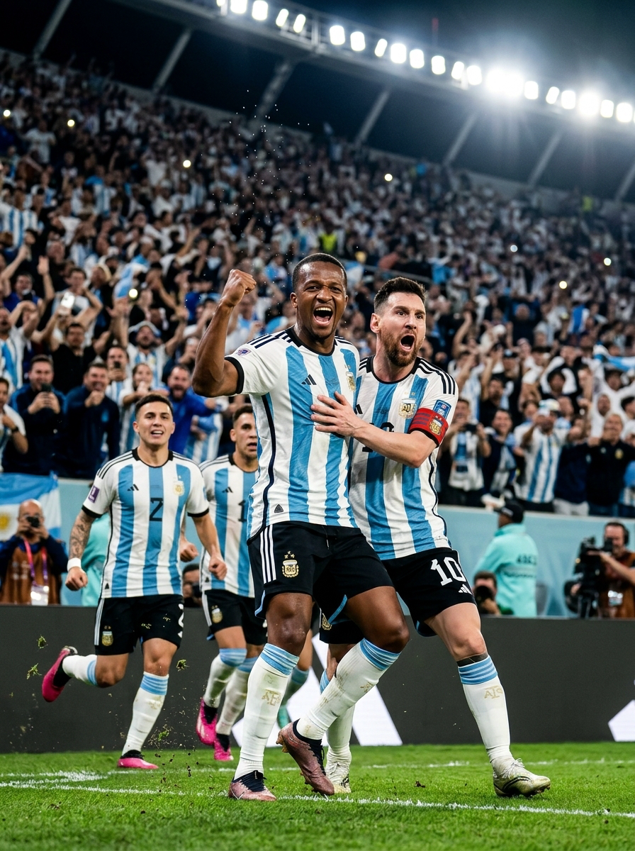 World cup celebration